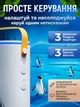 Бездротовий міні кондиціонер 4в1 настільний портативний охолоджувач вентилятор мінікондиціонер Andowl Q-F600X2 usb переносний очищувач зволожувач повітря з акумулятором та зарядкою юсб rgb підсвічування пульт міні кондиціонери портативні кондиціонери - зображення 2