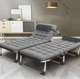Раскладной шезлонг-кровать с подушкой и подголовником 193x68x30 см до 150 кг LEOBRO для отдыха на природе в кемпинге или даче Темная полоска - изображение 4
