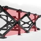 Водонепроницаемая походная раскладушка с подушкой и матрасом до 200 кг LEOBRO 190x70x35 см с прочной стальной рамой для туризма отдыха на природе в кемпинге или даче Темно-синий - изображение 5