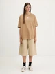 Футболка хлопковая оверсайз длинная женская Adidas Originals Essentials Boyfriend JW5081 2XL Бежевая (4068807545847) - изображение 8