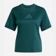 Футболка хлопковая женская Adidas W Z.N.E. Tee JW7752 L Зеленая (4068808664370) - изображение 6