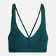 Спортивний топ для фітнесу жіночий Adidas All Me Essentials JL5492 L Зелений (4068811332013) - зображення 7