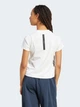 Спортивная футболка для бега женская Adidas Z.N.E. Baby JL7334 XL Белая (4068808935036) - изображение 2