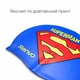 Дитяча Шапочка для плавання Renvo Kuttara Superman JR Синій OSFM (1SC200-0408) - зображення 2