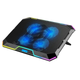 Подставка для ноутбука с охлаждением VHG K11 Laptop Cooling Pad, RGB, Black - изображение 1