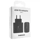 Мережевий зарядний пристрій Samsung 45W/3A Type-C швидка зарядка Super Fast Charge та Power Delivery Black - зображення 3