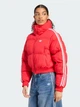 Пуховик зимний короткий женский Adidas Originals Adicolor JX2966 S Красный (4068808511896) - изображение 1
