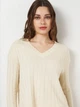 Пуловер женский Reserved 9431H-08M M Бежевый (5904504387047) - изображение 4