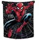 Плед Человек паук 2002 Спайдер мен Spider man плюшевый велюр с 3D рисунком размер 160х200 - изображение 1