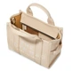 Сумка жіноча Marc Jacobs The Leather Small Tote Bag Twine H009L01SP21-914 бежева - зображення 3