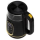 Электрочайник Adler AD 1305 black gold 1,7 л (пластик/стекло, дисплей, регулятор температуры) - изображение 4