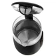 Электрочайник Adler AD 1305 black gold 1,7 л (пластик/стекло, дисплей, регулятор температуры) - изображение 6