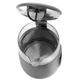 Електрочайник Adler AD 1305 grey 1,7 л (пластик/скло, дисплей, регулятор температури) - зображення 5