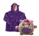 Дитяча толстовка-іграшка Huggle Pets Ultra Plus Hoodie One Size Фіолетовий - зображення 5