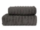 Полотенце Parisa Home Line Cotton - D-122 (600 г/м2) серый 50*90 - изображение 2