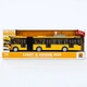 Автобус гармошка City Service жовтий 44 см WY913A/1 — інерційна іграшка з музикою та світлом - зображення 4