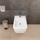 Биде подвесное HANSGROHE EluPura белое 60280450 - изображение 3