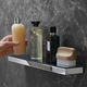 Полиця настінна HANSGROHE Rainfinity 500мм прямокутна метал хром 26844000 - зображення 2