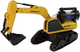 Koparka gąsienicowa zdalnie sterowana Lean Toys Żółta (15157) (5905515355414) - obraz 3