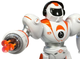 Робот на радіокеруванні Lean Toys Біло-помаранчевий 40 см (4261) (5905991032298) - зображення 3