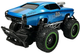 Auto zdalnie sterowane Lean Toys z wysokimi kołami 6.5 km/h Błękitne 23.5x14x12 cm (6652) (5904665996607) - obraz 4