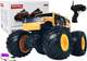 Auto terenowe zdalnie sterowane Lean Toys z dużymi kołami Bigfoot 2.4G 1:18 Żółte (9032) (5904204750189) - obraz 2
