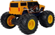 Auto terenowe zdalnie sterowane Lean Toys z dużymi kołami Bigfoot 2.4G 1:18 Żółte (9032) (5904204750189) - obraz 5
