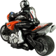 Motocykl zdalnie sterowany Lean Toys Sportowy 2.4G 1:10 Pomarańczowy (10233) (5904665991053) - obraz 4