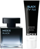 Набір для чоловіків Mexx Black For Him Туалетна вода 30 мл + Гель для душу 50 мл (3616305254436) - зображення 2