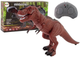 Dinozaur zdalnie sterowany Lean Toys Tyranozaur Rex ze dźwiękiem brązowy (12439) (5905214970260) - obraz 2