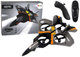 Samolot zdalnie sterowany Lean Toys STNRL Raptor Srebrny (16357) (5905679078907) - obraz 2