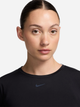 Koszulka sportowa damska Nike W Nk One Classic Twst Ss HJ1054-010 L Czarna (197602853728) - obraz 3