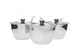 Сервировочная подставка на стол с ручкой 3 соусника One Chef NK-608081 - изображение 4