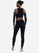 Спортивні легінси для бігу жіночі Nike W Nk Fast Df Mr 7/8 Tgt Sw HV8555-010 L Чорні (197860486652) - зображення 4