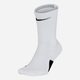 Шкарпетки чоловічі високі Nike U Nk Elite Crew 132 SX7622-100 L Білі (191885403366) - зображення 2