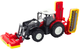 Traktor rolniczy zdalnie sterowany Lean Toys z kosiarkami do trawy 2.4G (21204) (5905991036999) - obraz 3