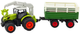 Traktor rolniczy zdalnie sterowany Lean Toys z przyczepą i chwytakiem 2.4G (21205) (5905991037002) - obraz 3