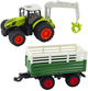 Traktor rolniczy zdalnie sterowany Lean Toys z przyczepą i chwytakiem 2.4G (21205) (5905991037002) - obraz 4