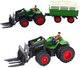 Traktor rolniczy zdalnie sterowany Lean Toy z przyczepą i widłami (21207) (5905991037026) - obraz 3