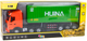 Ciężarówka zdalnie sterowana Huina Toys z przyczepą 1:18 Zielona (22738) (5905991050872) - obraz 1