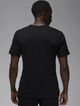 Футболка бавовняна довга чоловіча Nike M J Df Sprt SS Top FN5829-010 XL Чорна (196975106028) - зображення 2