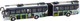 Trolejbus miejski zdalnie sterowany Lean Toys Wielokolorowy (24735) (5905991057857) - obraz 3