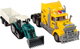 Вантажний автомобіль на радіокеруванні Lean Toys з причепом та екскаватором (14609) (5905515350631) - зображення 5