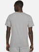 Koszulka męska bawełniana Nike M J Jumpman Emb SS Crew DC7485-091 XL Szara (195238739270) - obraz 2