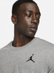 Koszulka męska bawełniana Nike M J Jumpman Emb SS Crew DC7485-091 XL Szara (195238739270) - obraz 4
