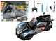 Auto zdalnie sterowane Lean Toys Police Czarne (15663) (5905679071878) - obraz 2