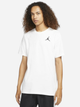 Футболка бавовняна довга чоловіча Nike M J Jumpman Emb SS Crew DC7485-100 XXL Біла (195238739355) - зображення 1
