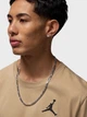 Футболка бавовняна довга чоловіча Nike M J Jumpman Emb SS Crew DC7485-257 M Бежева (197602817089) - зображення 4