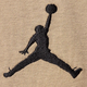 Футболка бавовняна довга чоловіча Nike M J Jumpman Emb SS Crew DC7485-257 L Бежева (197602788198) - зображення 5