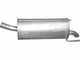Глушник Opel Astra H (Opel Astra H) 1.3D, 1.7D 05-00 (17.21) Polmostrow алюмінієвий - зображення 2